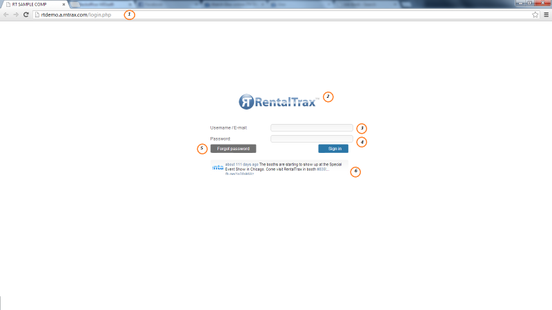 Rental Software Login